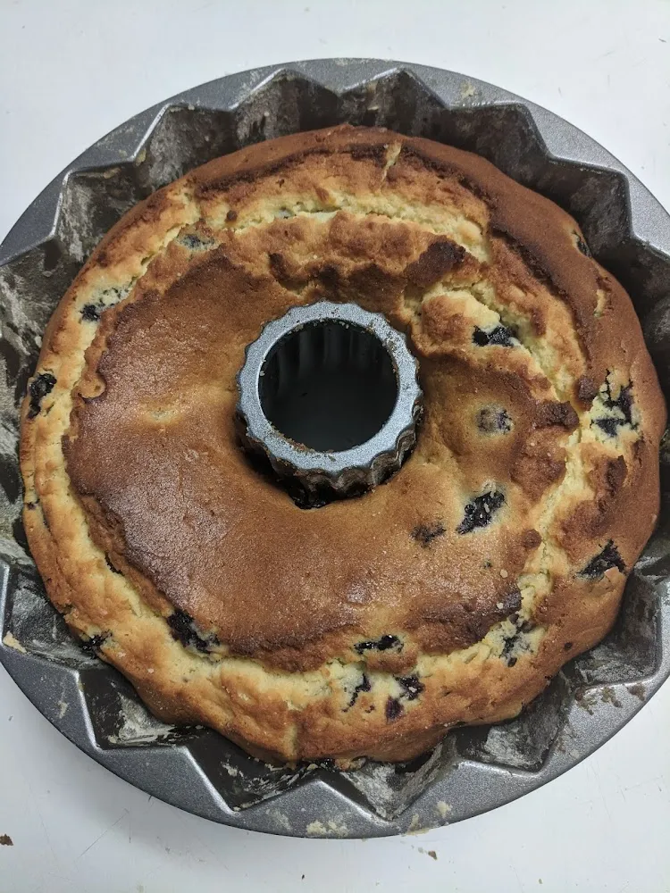 Blueberry Pound Cake