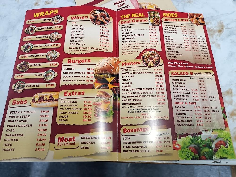 Wally's Gyros & Subs Menu image 2