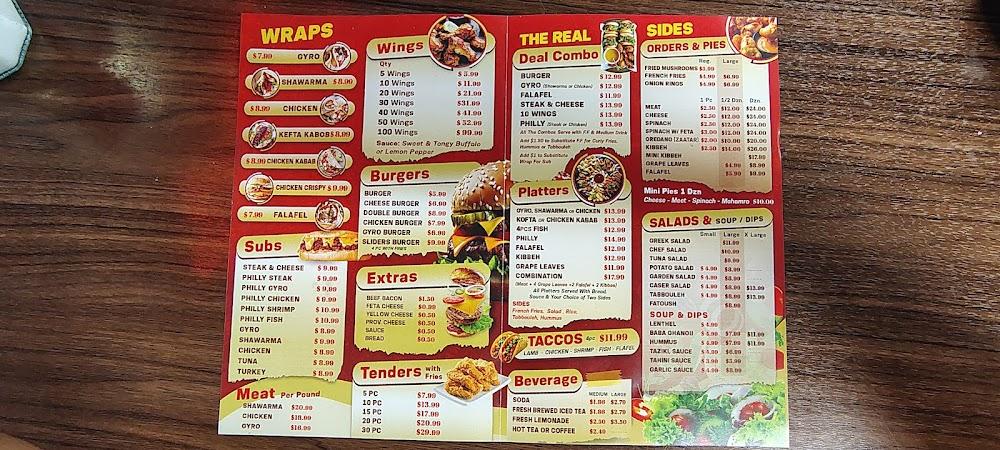 Wally's Gyros & Subs Menu image 3