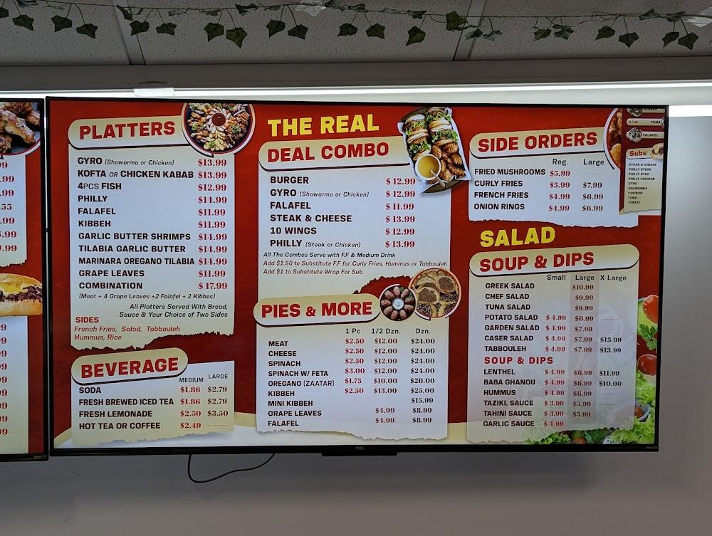 Wally's Gyros & Subs Menu image 4
