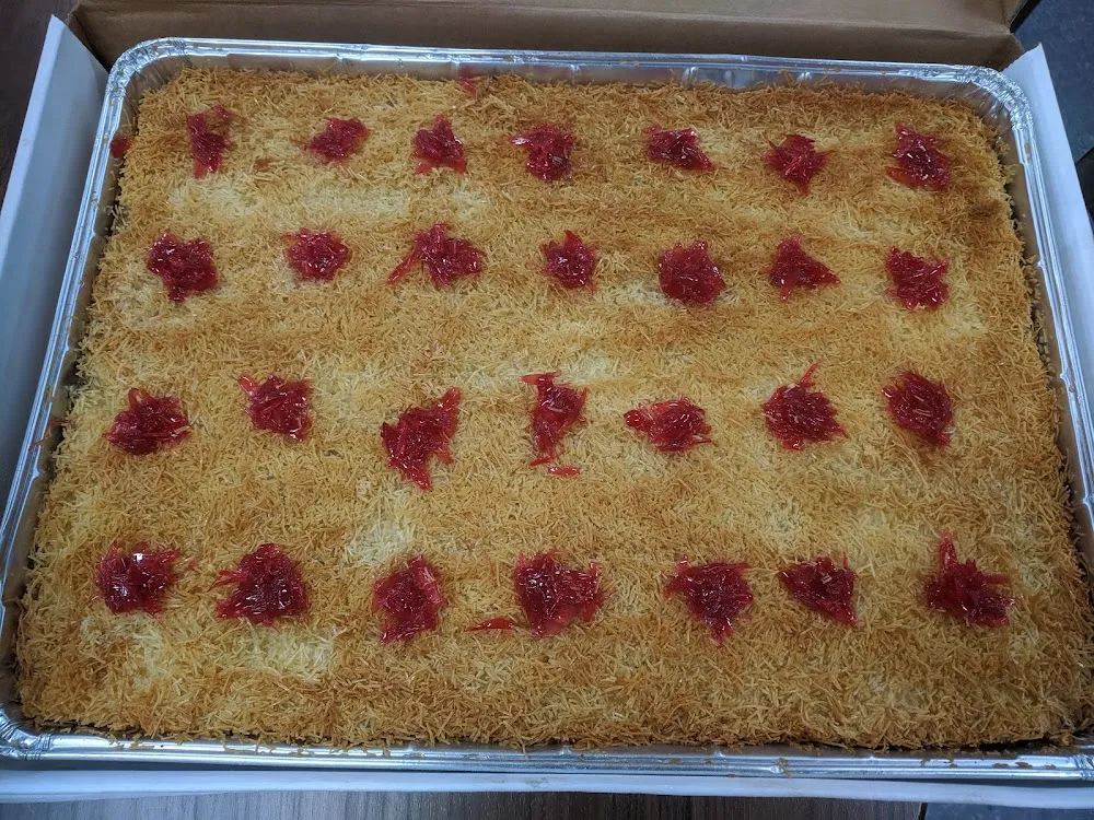 Shredded Dough Cheese Kunafa
